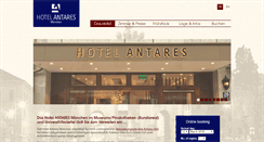 Desktop Screenshot of antares-muenchen.de